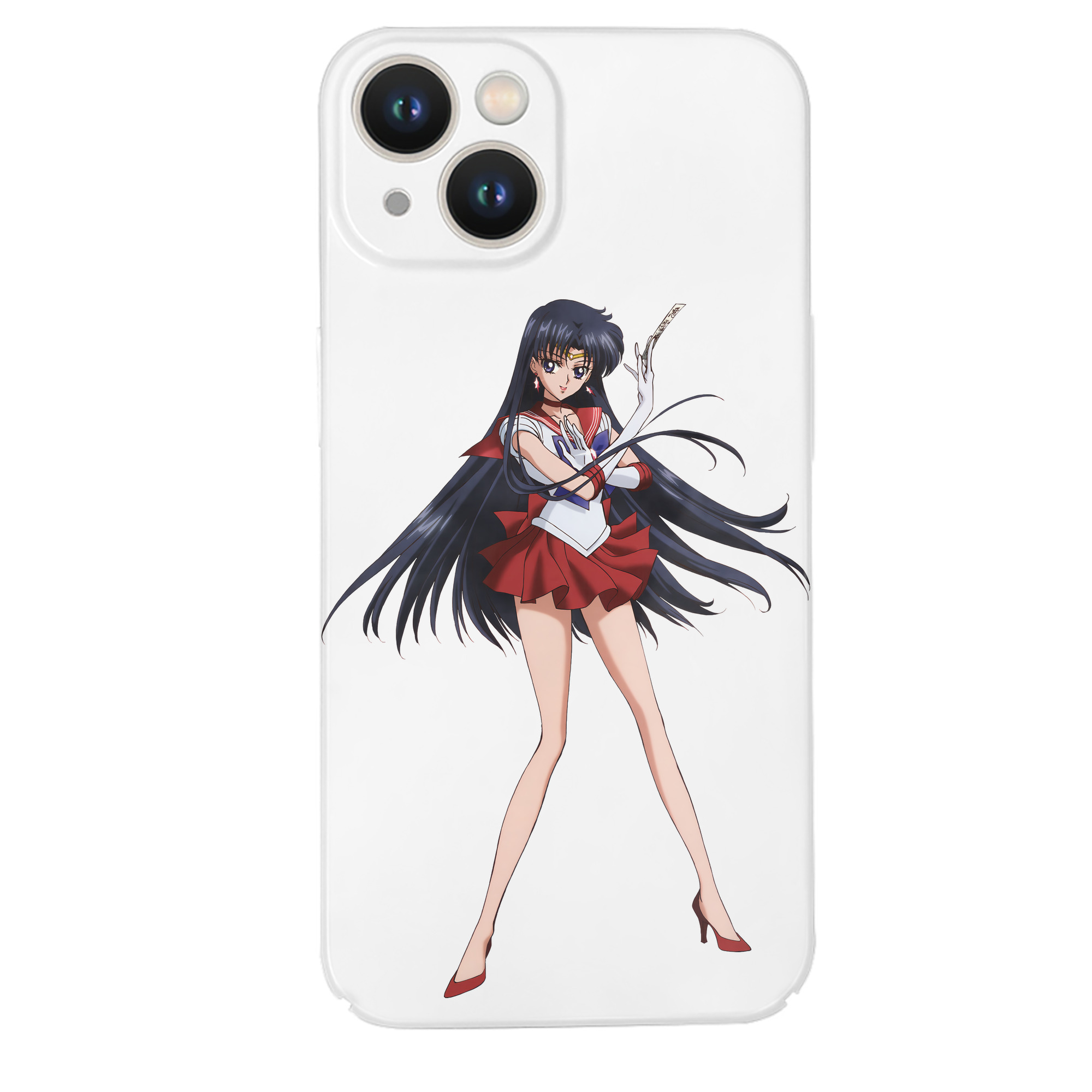 （画像用） 美少女戦士セーラームーン 火野レイ ひの レイ Sailor Moon Hino Rei （セーラーマーズ,Sailor Mars） 【iPhone 14シリーズ対応】ハードケース